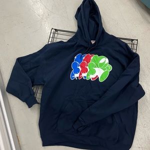 Niicethings screenprinted graphic hoodie. Never worn
